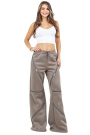 WOMEN FASHION CLASSIC STRAIGHT LEG PANTS