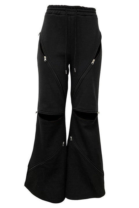 WOMEN FASHION CLASSIC STRAIGHT LEG PANTS
