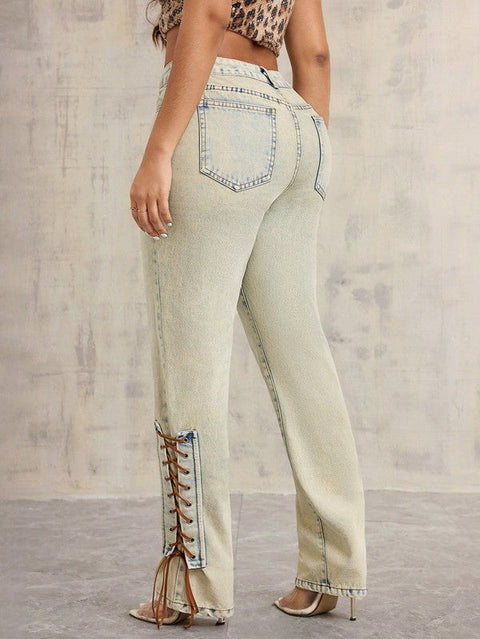 WOMEN FASHION DENIM PANTS