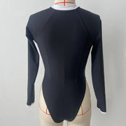 Gurrl Surfing Sport Long Sleeves Women One Piece Swimsuit